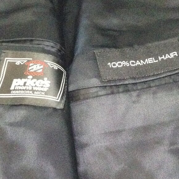 NWOT Price's MI Navy Camel Hair Sport Jacket; 42 Short, Collegiate, Ivy League - Picture 5 of 5